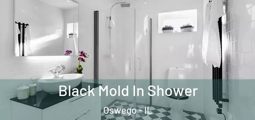 Black Mold In Shower Oswego - IL