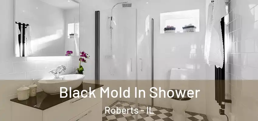 Black Mold In Shower Roberts - IL